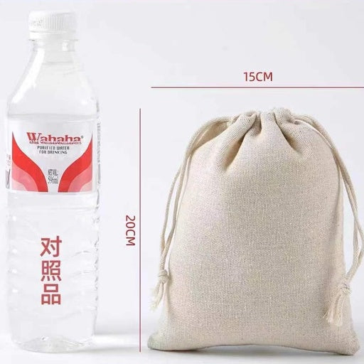 Pouch Bag Drawstring Bag Burlap Bag Linen Jewelry Bag Storage Gift Bag Laundry Bag Mini Cloth Bag Perfume Bag 麻布袋