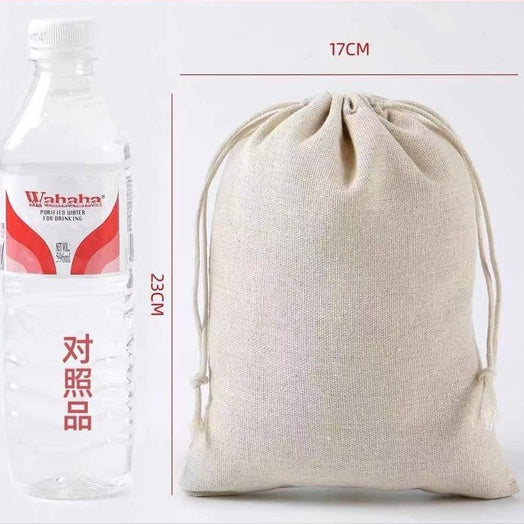Pouch Bag Drawstring Bag Burlap Bag Linen Jewelry Bag Storage Gift Bag Laundry Bag Mini Cloth Bag Perfume Bag 麻布袋