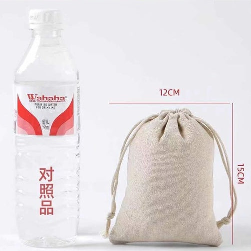 Pouch Bag Drawstring Bag Burlap Bag Linen Jewelry Bag Storage Gift Bag Laundry Bag Mini Cloth Bag Perfume Bag 麻布袋
