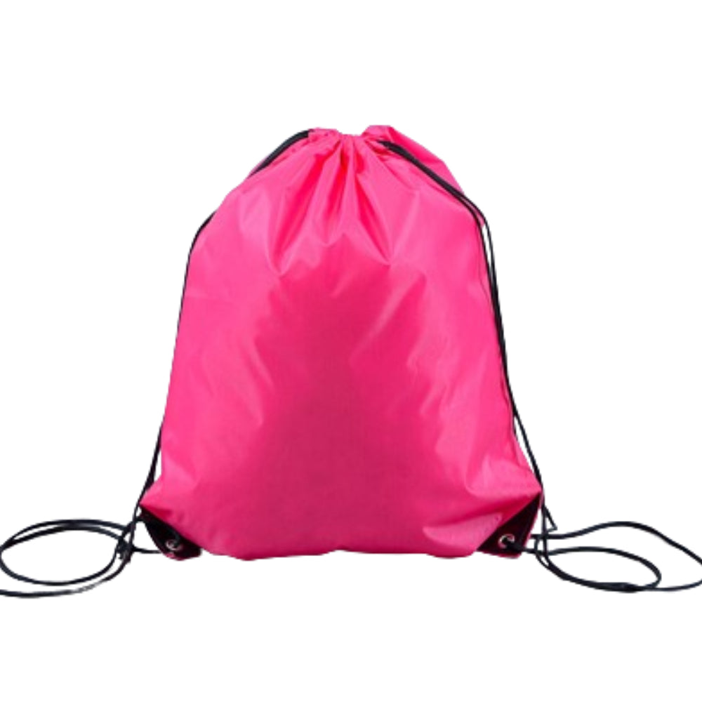 Polyester Drawstring Bag Waterproof Sport Bag Outdoor Storage Bag String Backpack Gym Hiking Marathon Beg Sukan 运动袋运动包