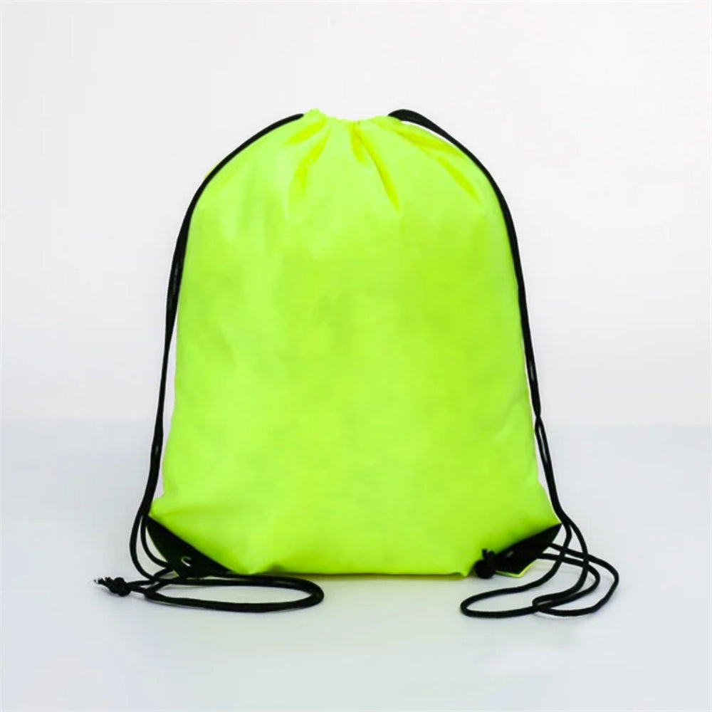 Polyester Drawstring Bag Waterproof Sport Bag Outdoor Storage Bag String Backpack Gym Hiking Marathon Beg Sukan 运动袋运动包
