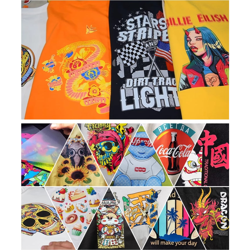 DTF Ink Pigment Ink 1L DTF Heat Transfer Ink Direct to Film Black White Red Blue Yellow