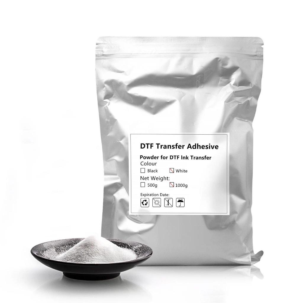 DTF Hot Melt Powder 1KG Transfer Adhesive DTF Powder DTF 热转印胶粉热熔粉