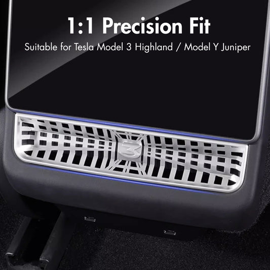 Tesla 2025 Model 3 Highland/Model Y Juniper Rear Air Conditioner Vent Cover Outlet Protector