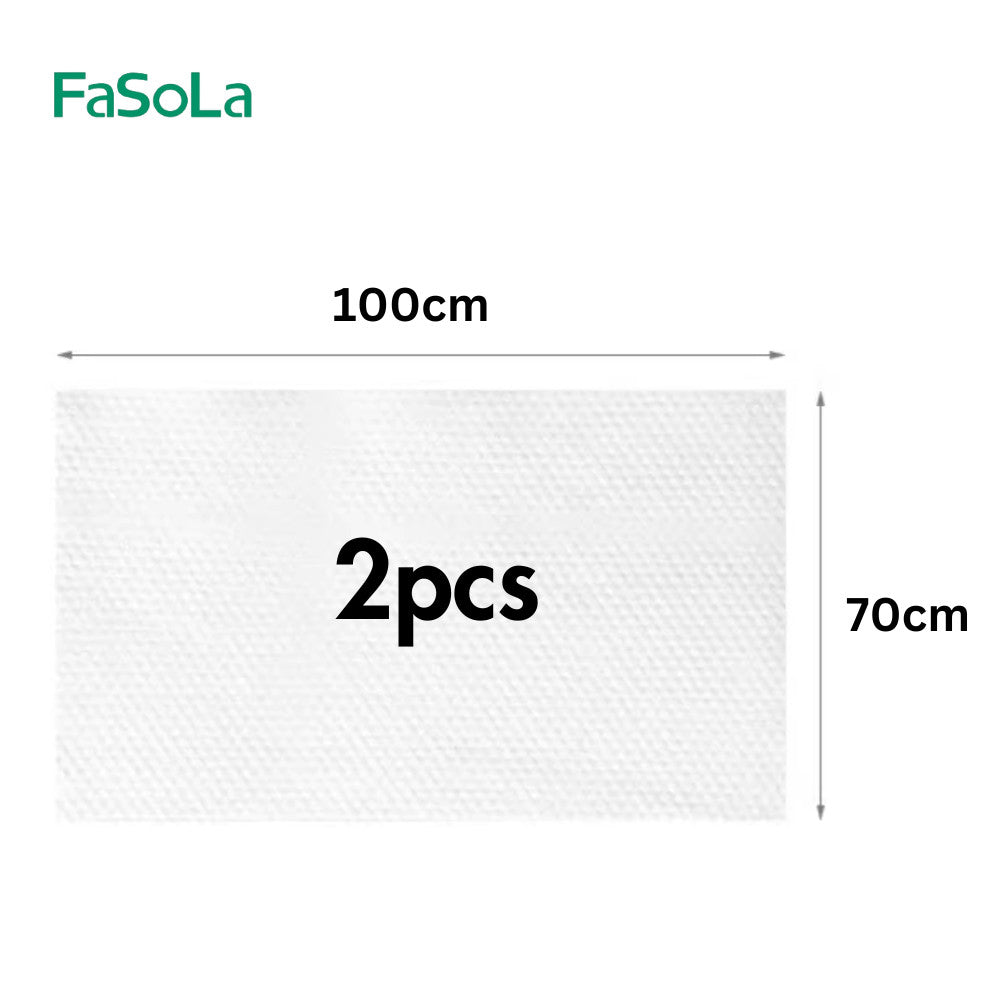 FaSoLa 2pcs Disposable Bath Towel 100*70cm Skin Friendly Thickened & Strong Water Absorption 一次性浴巾毛巾