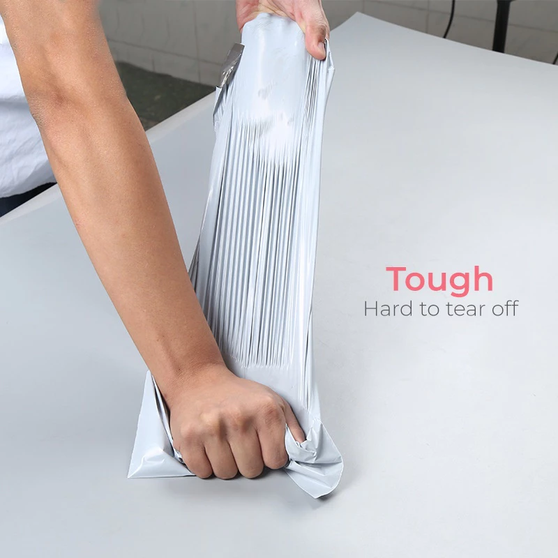 Courier Bag 0.10mm± Thickness 100pcs/Roll Parcel Bag No Pocket Flyer Plastik Courier Plastic Pos Kurier Plastik Mailing 快递袋