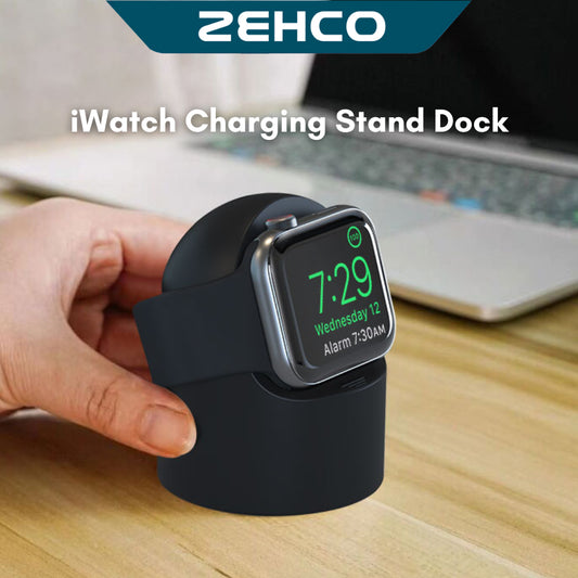 Smart Watch Charger Stand Charger Holder Dock Desktop Silicone Dock Stand for 8/7/6/5/4/3/2/1/SE Series 手表充电底座