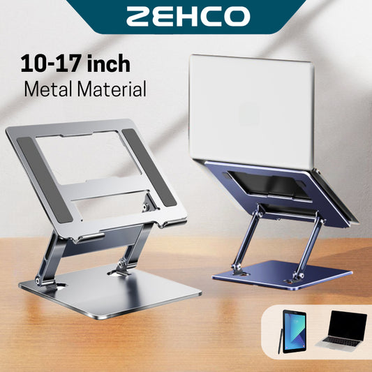 Zehco Laptop Stand Laptop Holder Foldable Laptop Stand Desks Multi-Angle Adjustable for Laptop Tablet Notebook 电脑支架