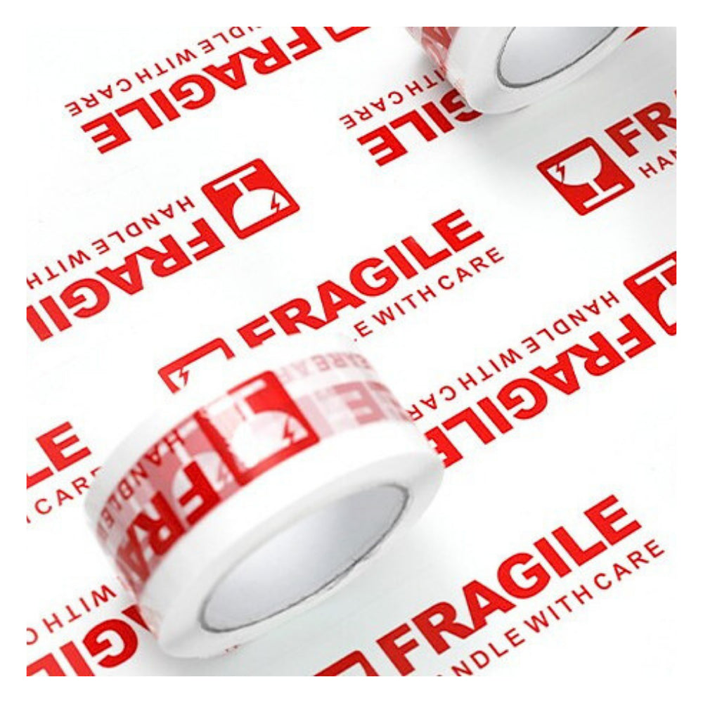 Fragile OPP Tape 45mmx160 Yards (160 Meter) Clear Fragile Tape