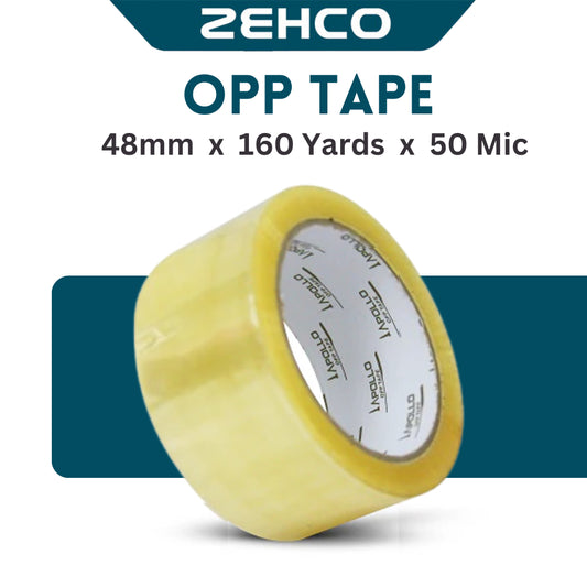 1pcs OPP Tape 160M (48mm*160Yards*50Mic) Clear Tape Packaging Packing Strong Adhensive Tape 透明胶带