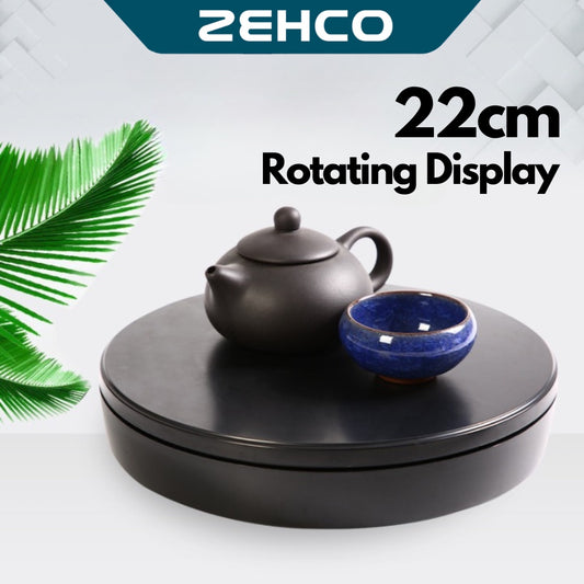 22cm Rotating Display Stand Max Load <15kg Product Rotation Display 360 Electric Turntable Display  22cm 电动转盘展示台
