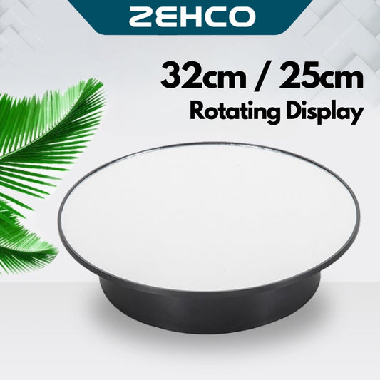 32cm/25cm/20cm Rotating Display Stand Product Rotation Display 360 Electric Turntable Display Max Load <5kg 电动转盘展示台