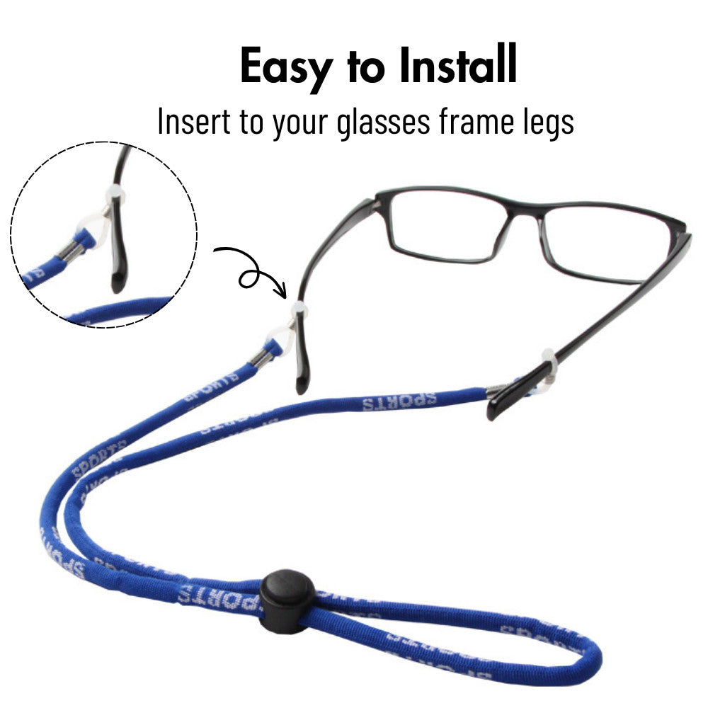 Glasses Strap Band Glasses Sport Strap Rope Sunglass Adjustable Length Tali Cermin Mata 运动眼镜挂绳