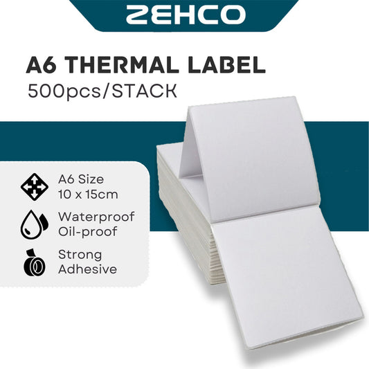 Thermal Sticker 500pcs Stacked AWB Label A6 Size 10*15 cm Airway Bill Consignment Note Thermal Bill