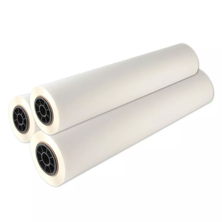 DTF Pet Film Roll 30cm x100 meter Double Side Matte DTF Heat Transfer Film Roll 白墨烫画膜