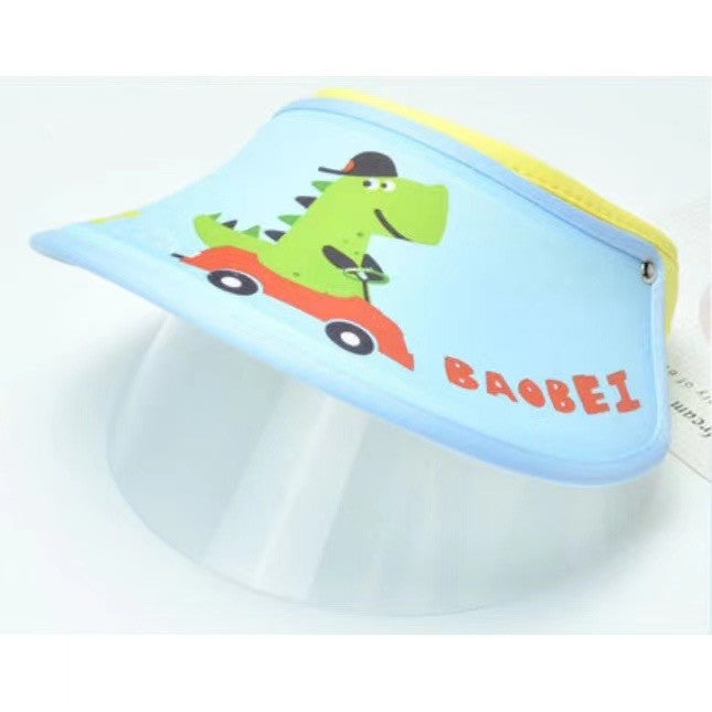 Kids Baby Sun Visor Hat Outdoor Travel Sun Protection UV Protection Breathable Adjustable Visor Sun Hat Beach Cap