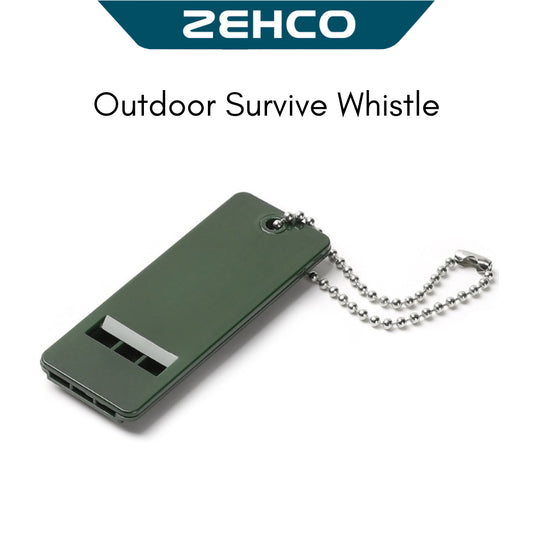 Outdoor Survive Whistle 3 Frequency Emergency Whistle Loud Outdoor Portable Keychain Wisel Keselamatan 口哨户外野营